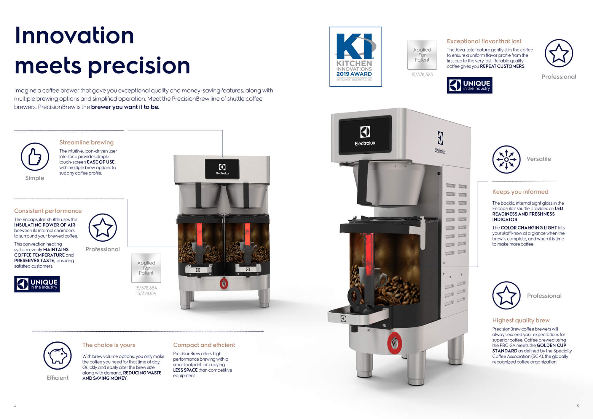 Electrolux PrecisionBrew Brochure