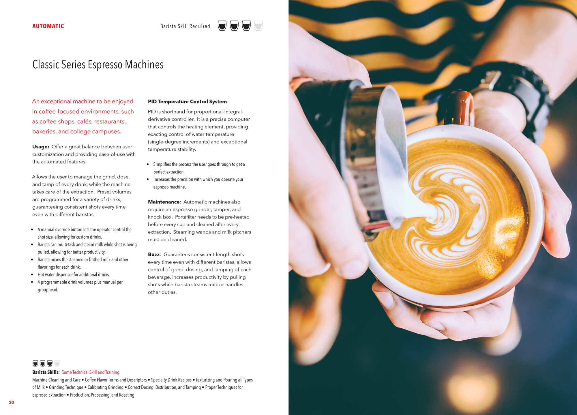 Grindmaster Espresso Brochure Spread