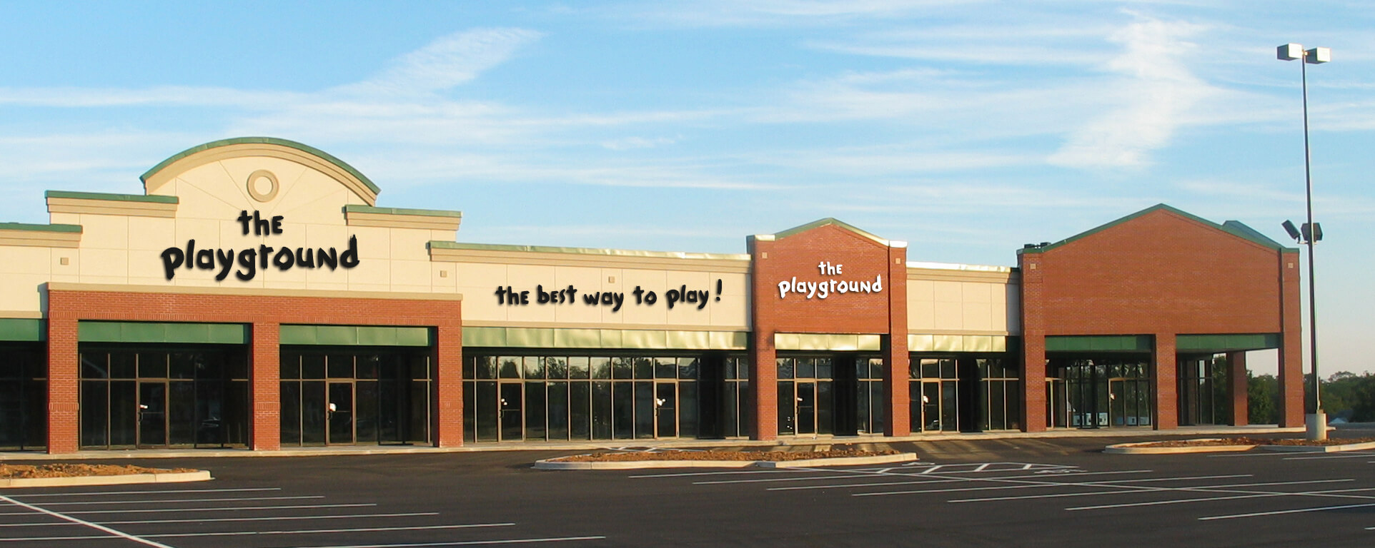 The Playground Exterior Signage